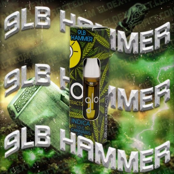 9 LB HAMMER GLO Carts Flavor